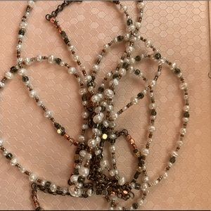 Long layering necklace